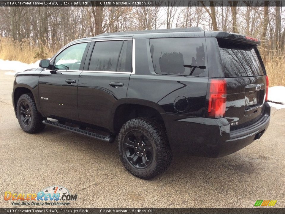 2019 Chevrolet Tahoe LS 4WD Black / Jet Black Photo #4
