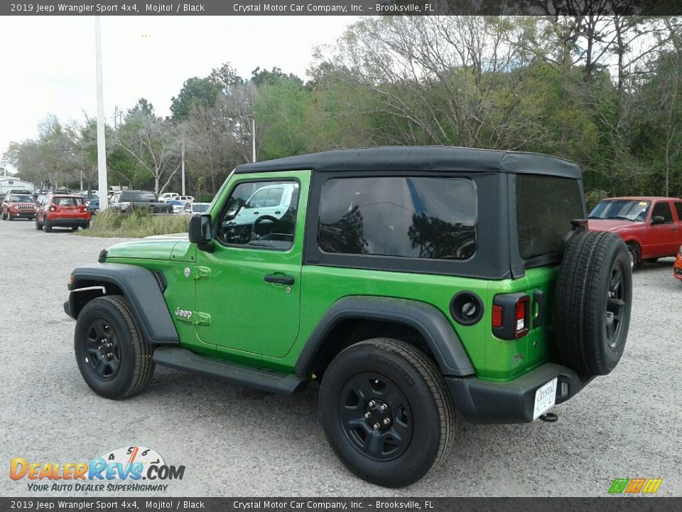 2019 Jeep Wrangler Sport 4x4 Mojito! / Black Photo #3