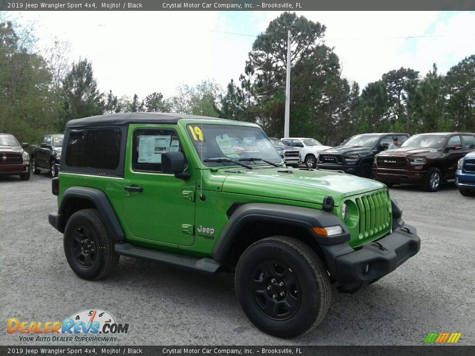2019 Jeep Wrangler Sport 4x4 Mojito! / Black Photo #7