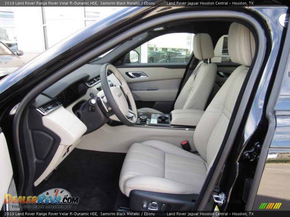 2019 Land Rover Range Rover Velar R-Dynamic HSE Santorini Black Metallic / Ebony Photo #3