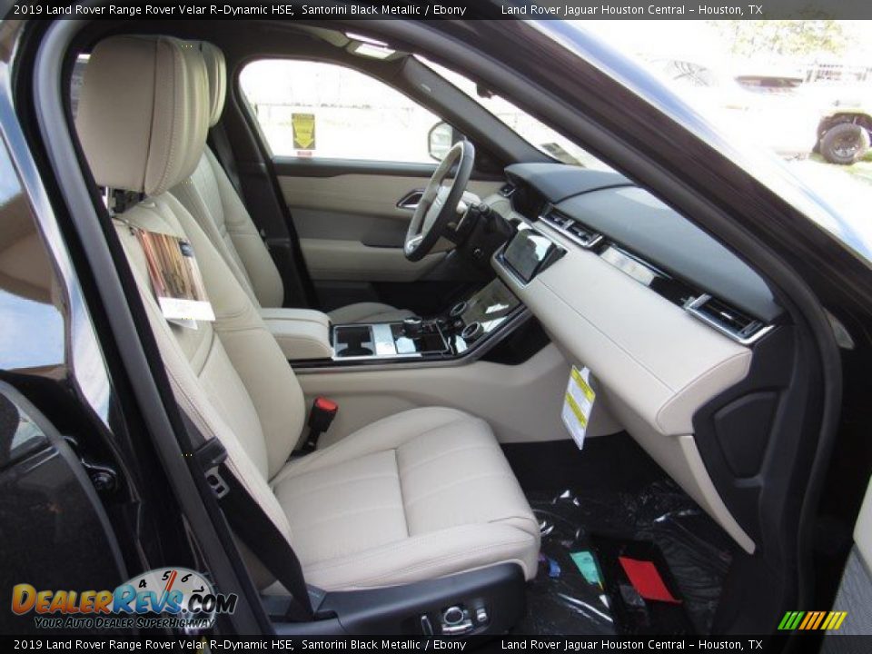 2019 Land Rover Range Rover Velar R-Dynamic HSE Santorini Black Metallic / Ebony Photo #5