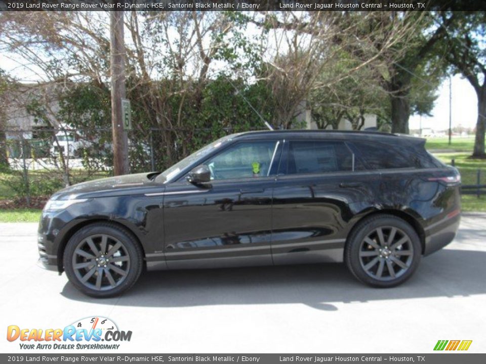 2019 Land Rover Range Rover Velar R-Dynamic HSE Santorini Black Metallic / Ebony Photo #11