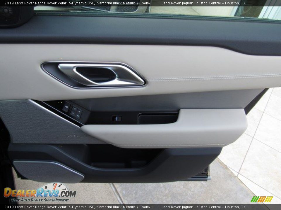 2019 Land Rover Range Rover Velar R-Dynamic HSE Santorini Black Metallic / Ebony Photo #20