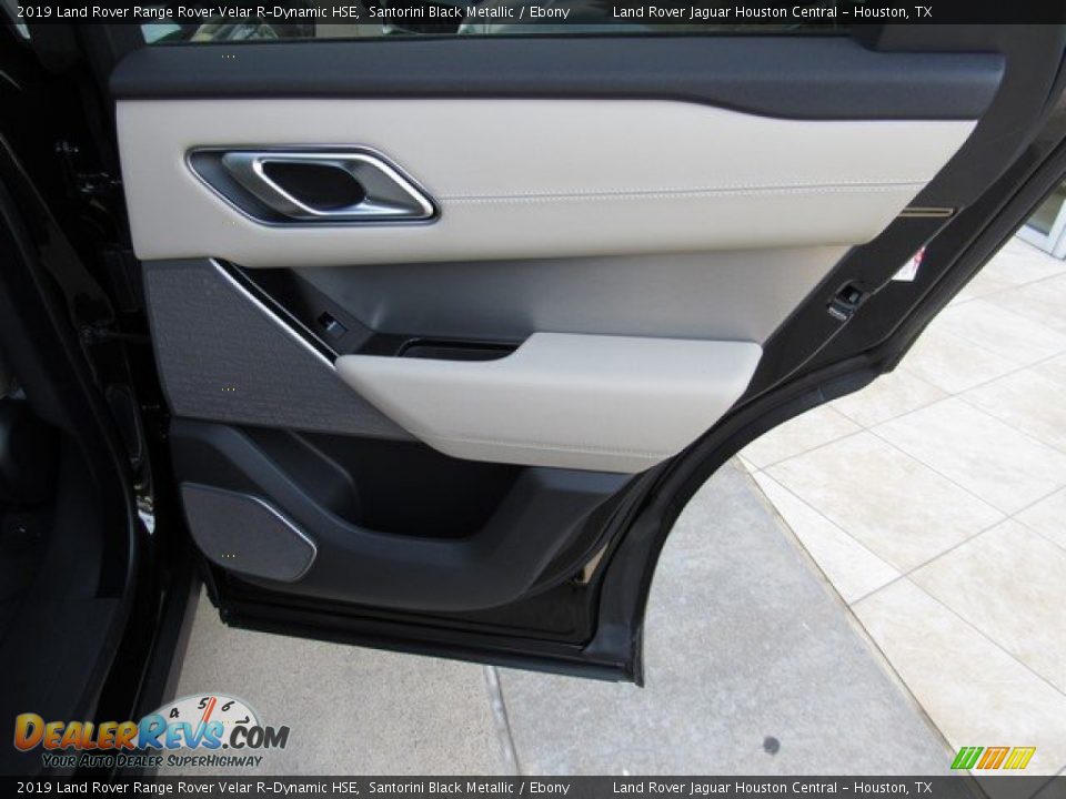 2019 Land Rover Range Rover Velar R-Dynamic HSE Santorini Black Metallic / Ebony Photo #21