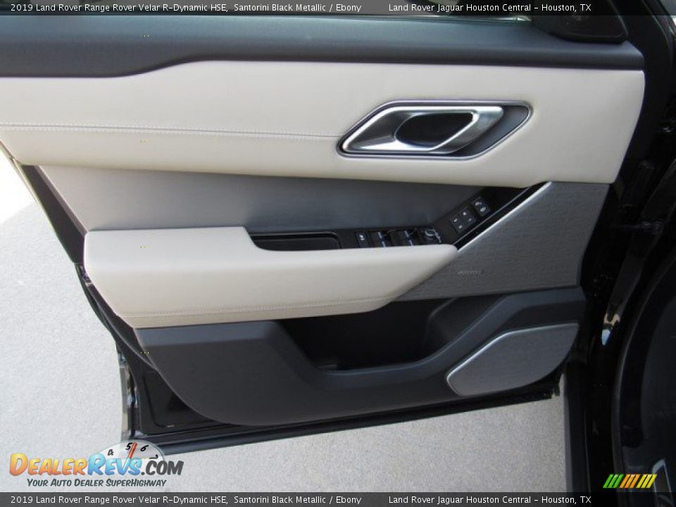 2019 Land Rover Range Rover Velar R-Dynamic HSE Santorini Black Metallic / Ebony Photo #23
