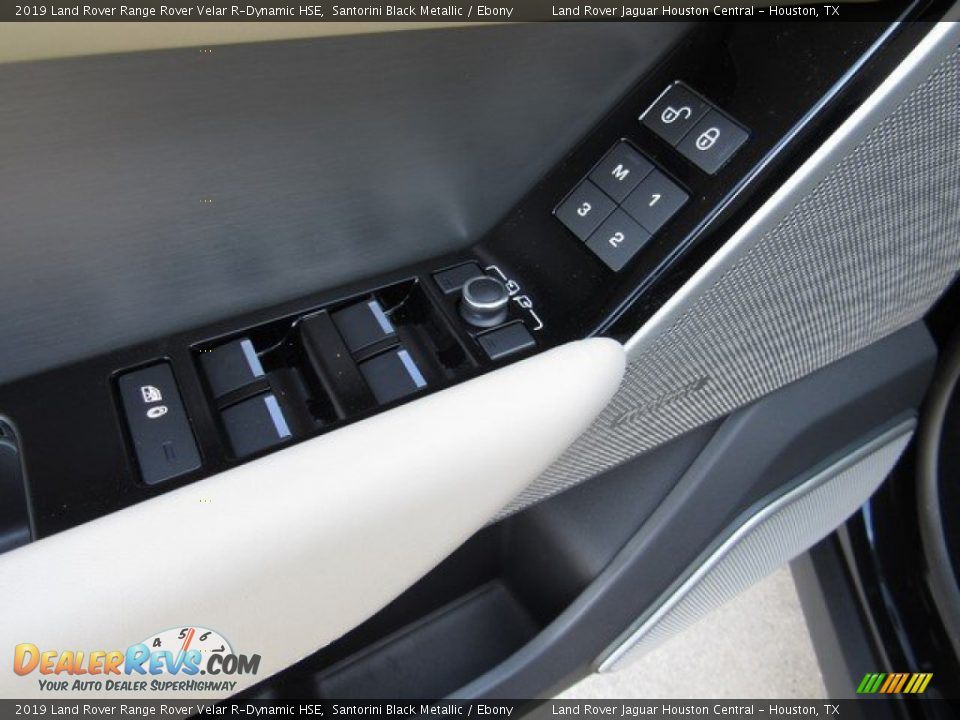 2019 Land Rover Range Rover Velar R-Dynamic HSE Santorini Black Metallic / Ebony Photo #24