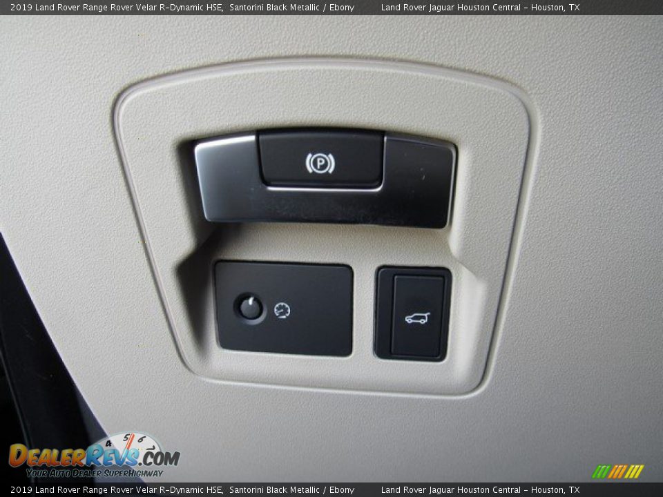 2019 Land Rover Range Rover Velar R-Dynamic HSE Santorini Black Metallic / Ebony Photo #26