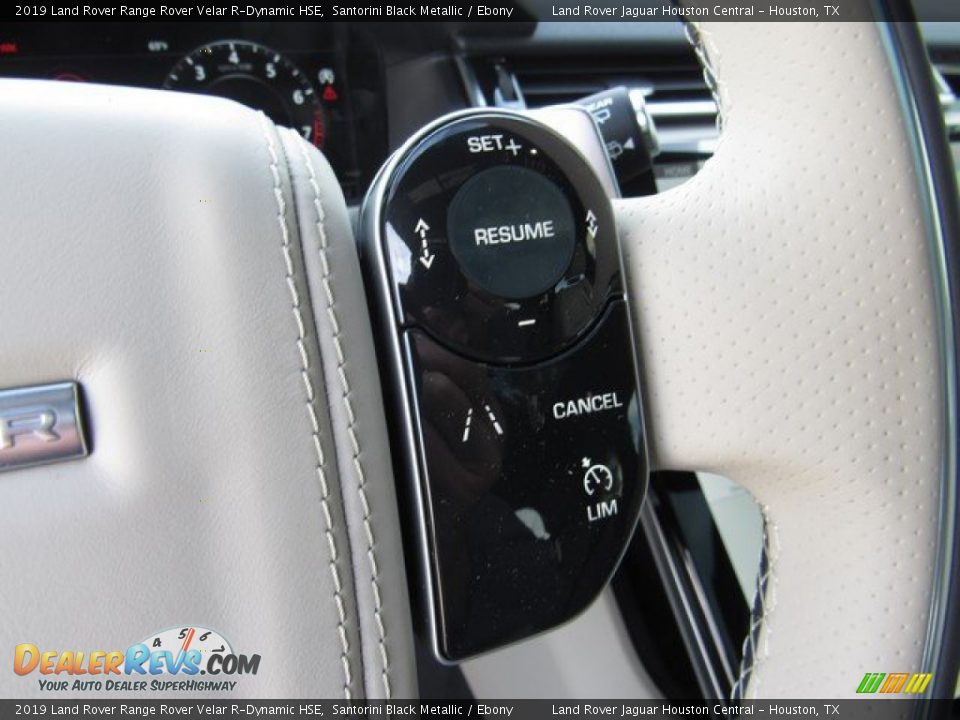 2019 Land Rover Range Rover Velar R-Dynamic HSE Santorini Black Metallic / Ebony Photo #28
