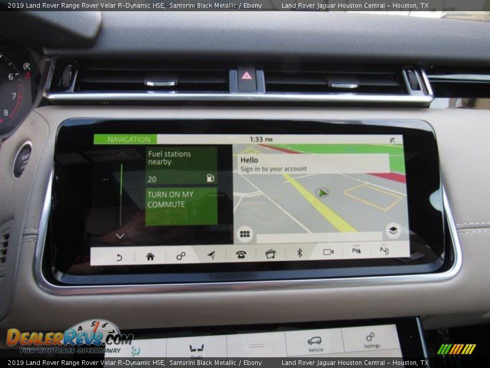 2019 Land Rover Range Rover Velar R-Dynamic HSE Santorini Black Metallic / Ebony Photo #31