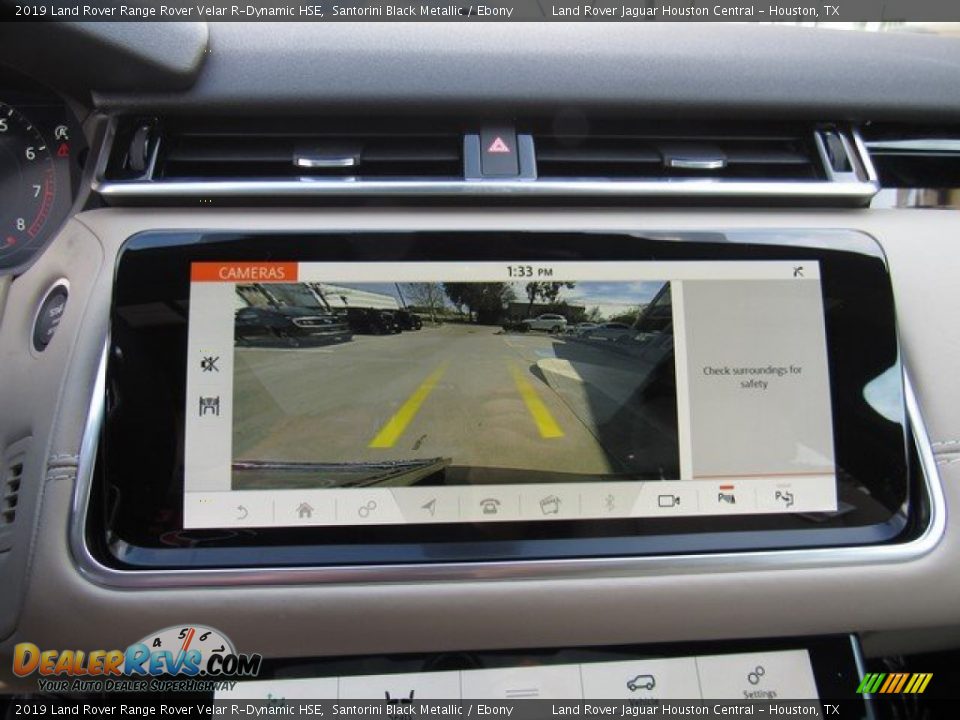 2019 Land Rover Range Rover Velar R-Dynamic HSE Santorini Black Metallic / Ebony Photo #32