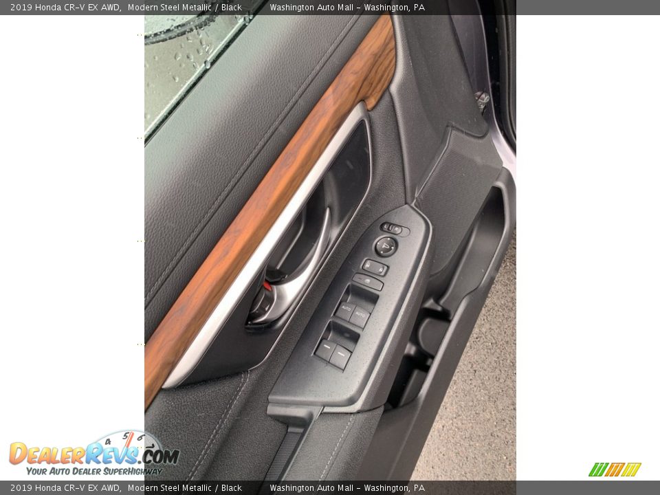 2019 Honda CR-V EX AWD Modern Steel Metallic / Black Photo #9