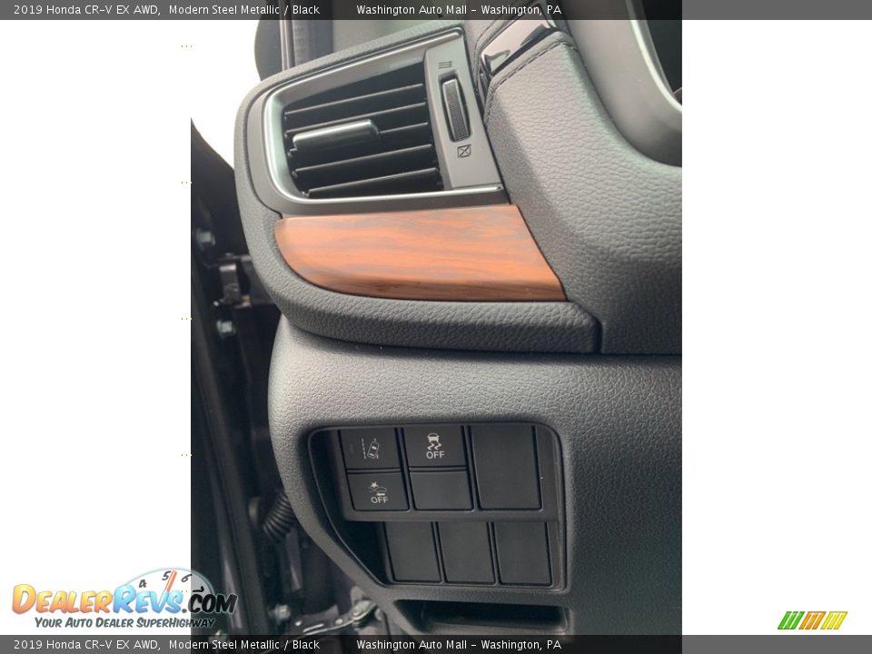 2019 Honda CR-V EX AWD Modern Steel Metallic / Black Photo #10