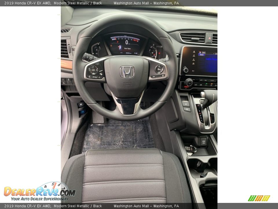 2019 Honda CR-V EX AWD Modern Steel Metallic / Black Photo #11