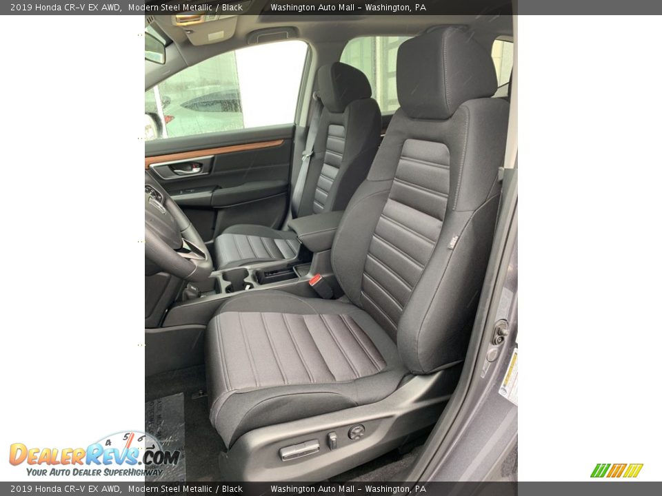 2019 Honda CR-V EX AWD Modern Steel Metallic / Black Photo #12