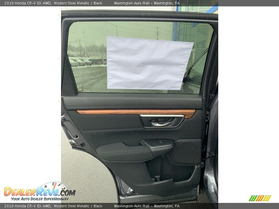 2019 Honda CR-V EX AWD Modern Steel Metallic / Black Photo #16