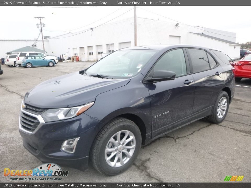 2019 Chevrolet Equinox LS Storm Blue Metallic / Medium Ash Gray Photo #1