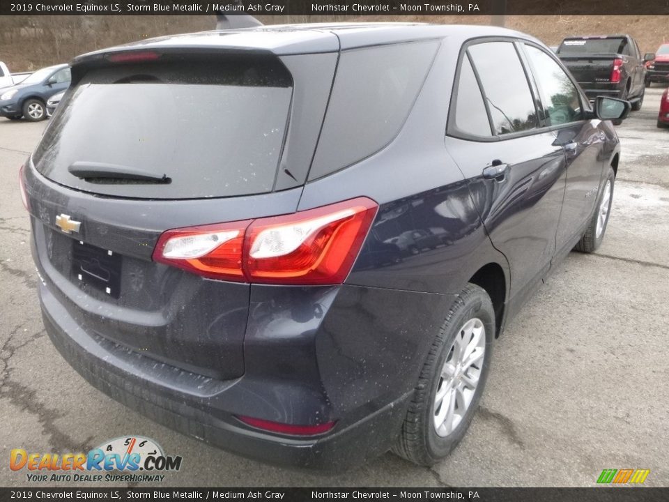 2019 Chevrolet Equinox LS Storm Blue Metallic / Medium Ash Gray Photo #5