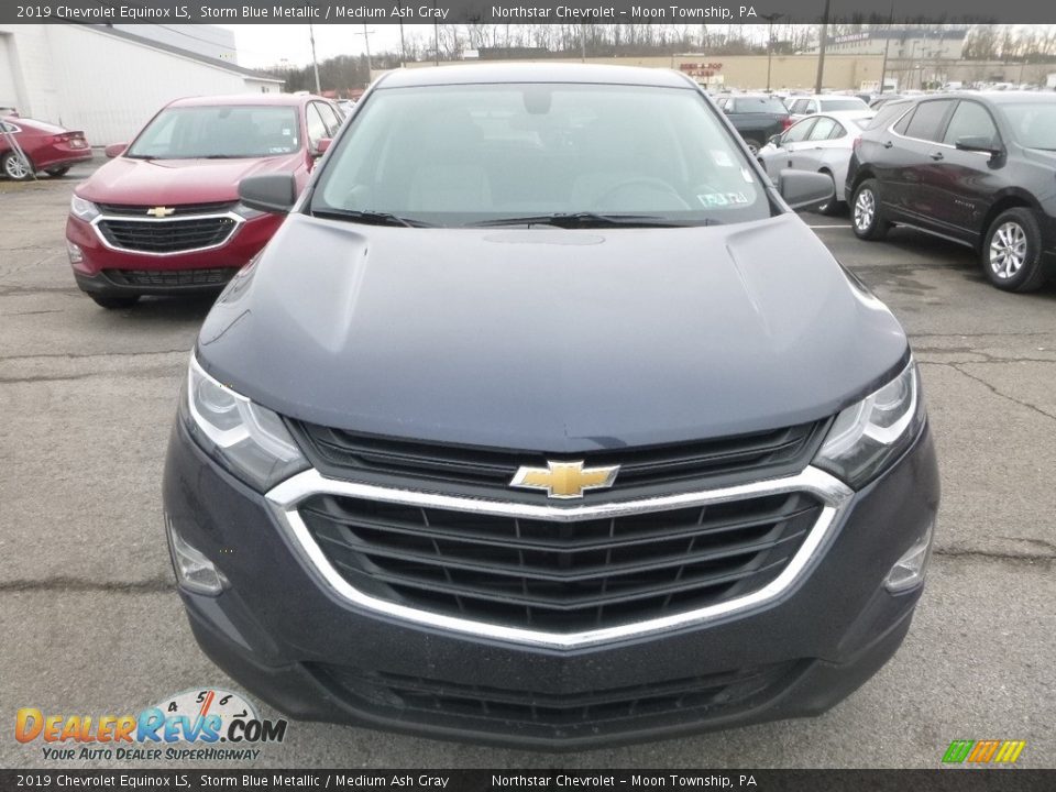 2019 Chevrolet Equinox LS Storm Blue Metallic / Medium Ash Gray Photo #8