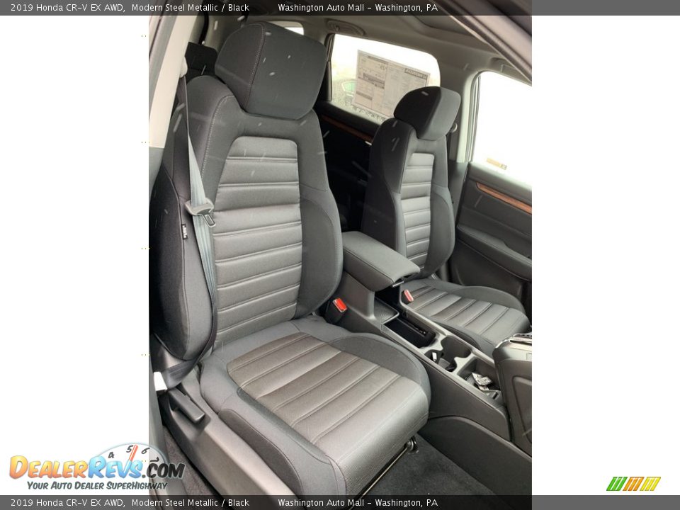 2019 Honda CR-V EX AWD Modern Steel Metallic / Black Photo #25