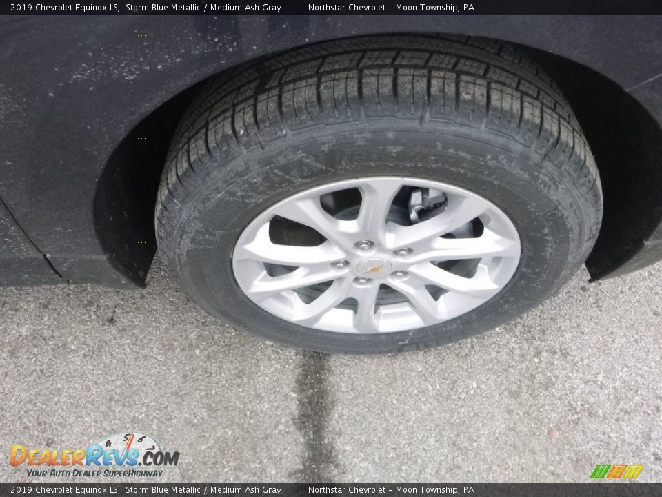 2019 Chevrolet Equinox LS Storm Blue Metallic / Medium Ash Gray Photo #9