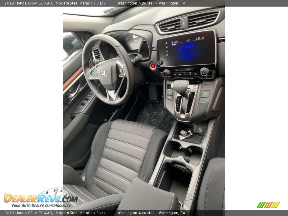 2019 Honda CR-V EX AWD Modern Steel Metallic / Black Photo #26