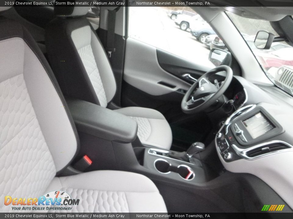 2019 Chevrolet Equinox LS Storm Blue Metallic / Medium Ash Gray Photo #10