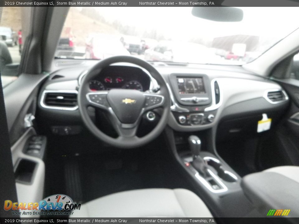 2019 Chevrolet Equinox LS Storm Blue Metallic / Medium Ash Gray Photo #13