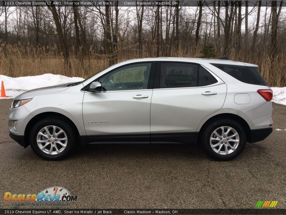 2019 Chevrolet Equinox LT AWD Silver Ice Metallic / Jet Black Photo #3