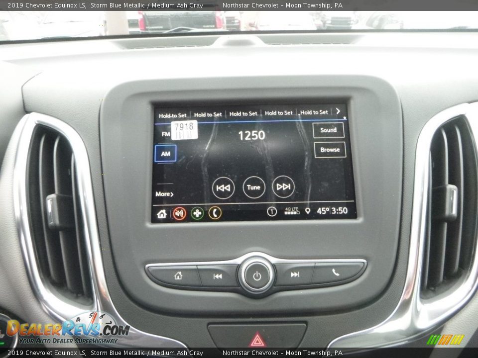 2019 Chevrolet Equinox LS Storm Blue Metallic / Medium Ash Gray Photo #17