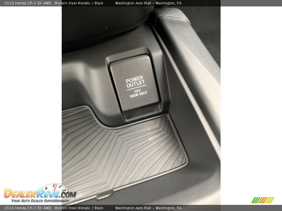 2019 Honda CR-V EX AWD Modern Steel Metallic / Black Photo #35