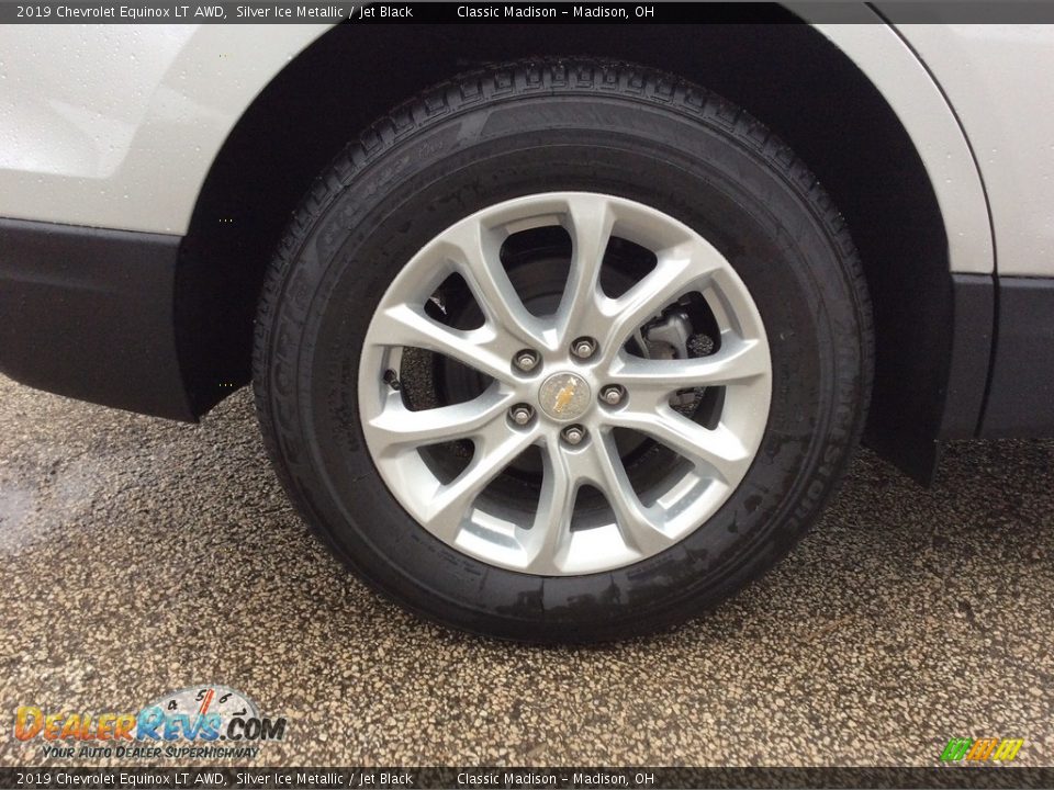 2019 Chevrolet Equinox LT AWD Silver Ice Metallic / Jet Black Photo #7