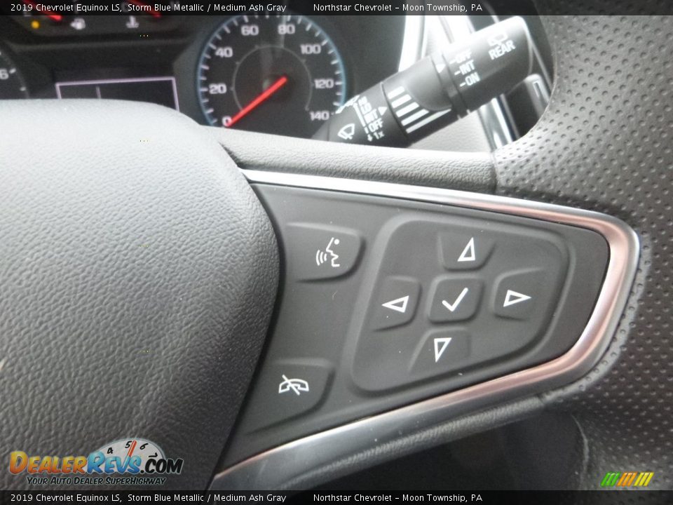 2019 Chevrolet Equinox LS Storm Blue Metallic / Medium Ash Gray Photo #19