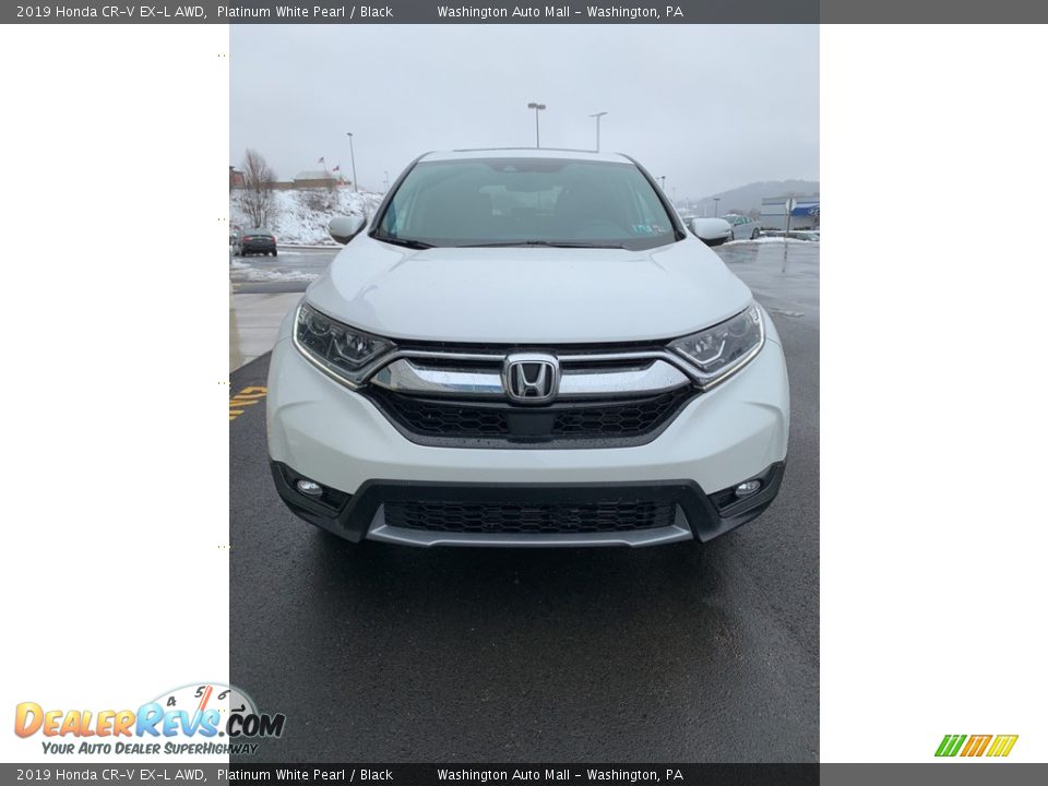 2019 Honda CR-V EX-L AWD Platinum White Pearl / Black Photo #3