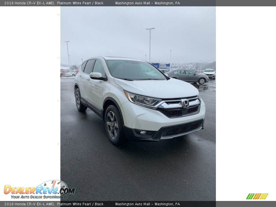 2019 Honda CR-V EX-L AWD Platinum White Pearl / Black Photo #4