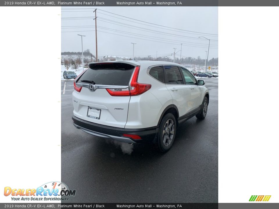 2019 Honda CR-V EX-L AWD Platinum White Pearl / Black Photo #5