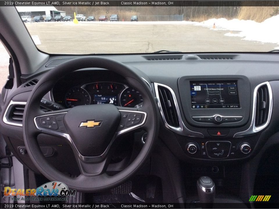 2019 Chevrolet Equinox LT AWD Silver Ice Metallic / Jet Black Photo #12