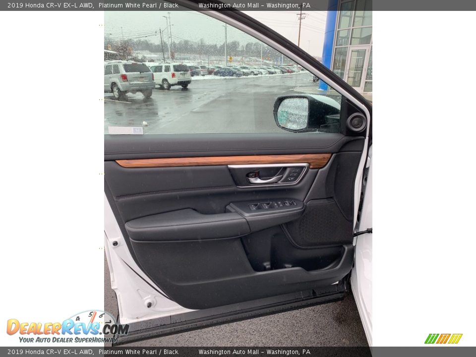2019 Honda CR-V EX-L AWD Platinum White Pearl / Black Photo #8