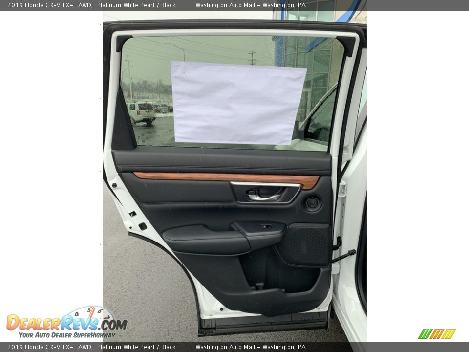 2019 Honda CR-V EX-L AWD Platinum White Pearl / Black Photo #16