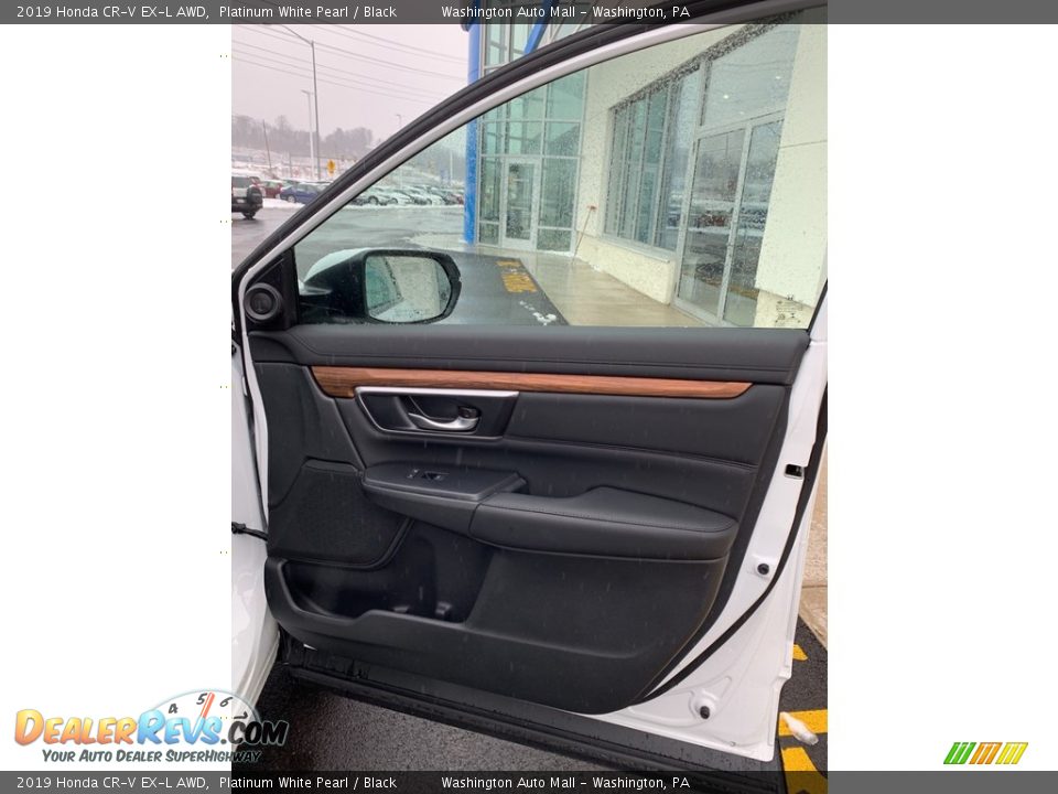 2019 Honda CR-V EX-L AWD Platinum White Pearl / Black Photo #25