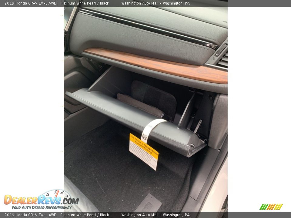2019 Honda CR-V EX-L AWD Platinum White Pearl / Black Photo #28