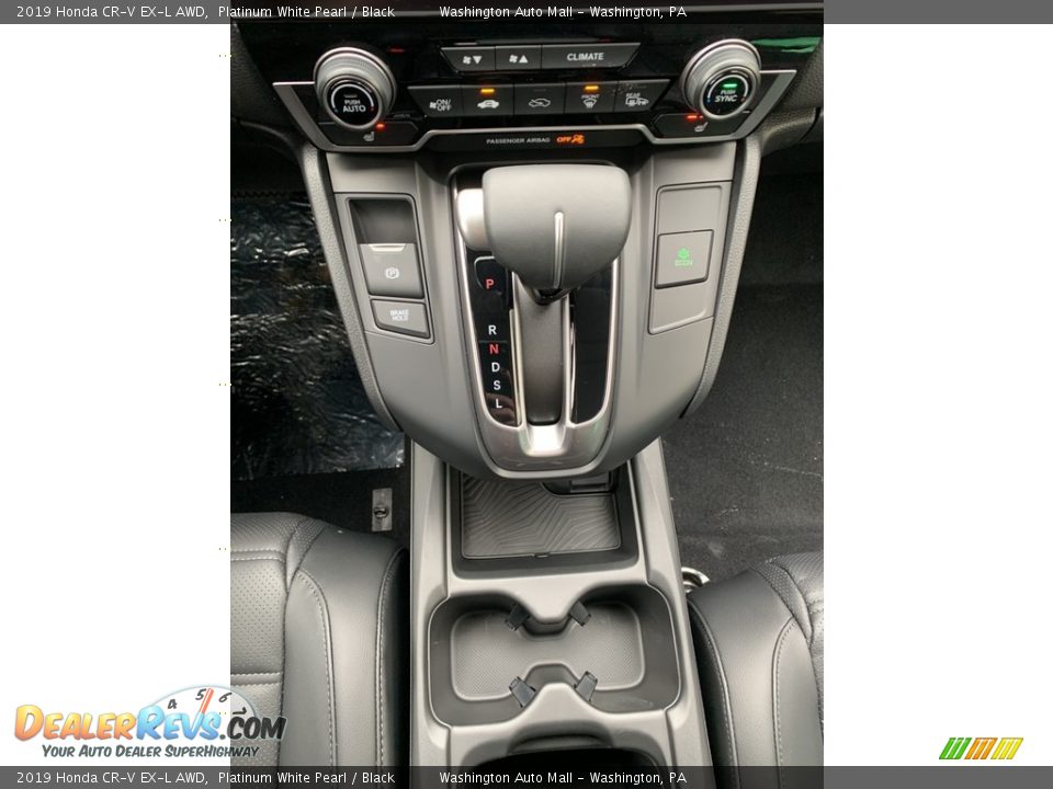 2019 Honda CR-V EX-L AWD Platinum White Pearl / Black Photo #34