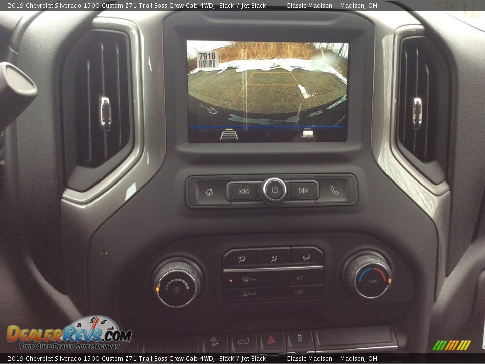 2019 Chevrolet Silverado 1500 Custom Z71 Trail Boss Crew Cab 4WD Black / Jet Black Photo #20