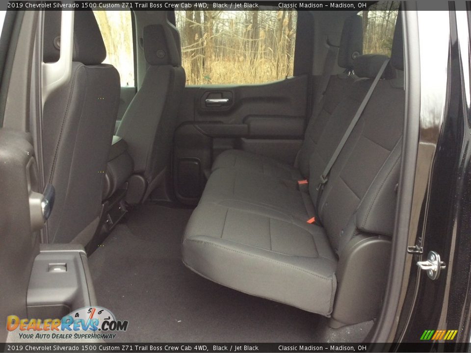Rear Seat of 2019 Chevrolet Silverado 1500 Custom Z71 Trail Boss Crew Cab 4WD Photo #21