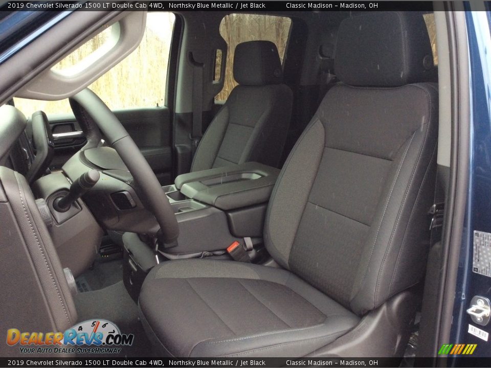2019 Chevrolet Silverado 1500 LT Double Cab 4WD Northsky Blue Metallic / Jet Black Photo #10