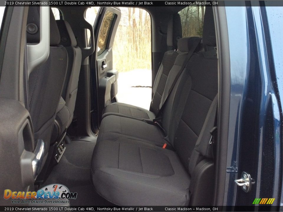 2019 Chevrolet Silverado 1500 LT Double Cab 4WD Northsky Blue Metallic / Jet Black Photo #21