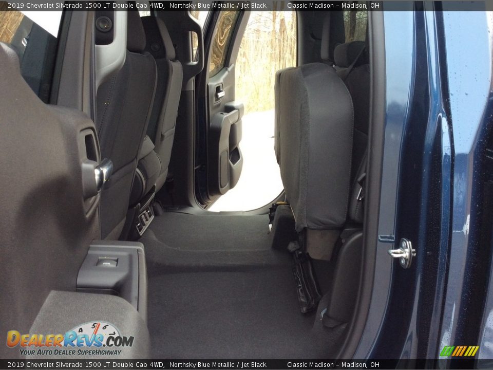 2019 Chevrolet Silverado 1500 LT Double Cab 4WD Northsky Blue Metallic / Jet Black Photo #22