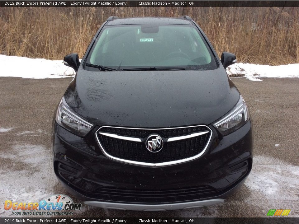 2019 Buick Encore Preferred AWD Ebony Twilight Metallic / Ebony Photo #2