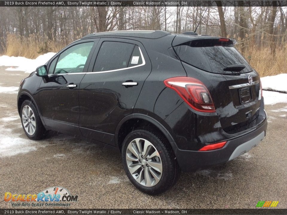 2019 Buick Encore Preferred AWD Ebony Twilight Metallic / Ebony Photo #4