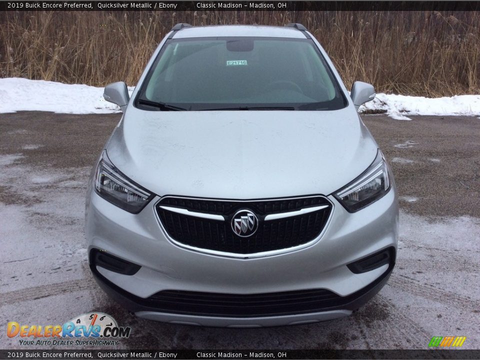 2019 Buick Encore Preferred Quicksilver Metallic / Ebony Photo #2