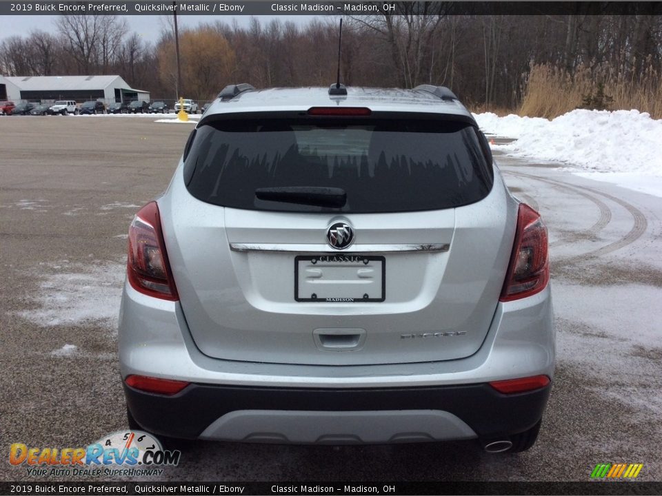2019 Buick Encore Preferred Quicksilver Metallic / Ebony Photo #5
